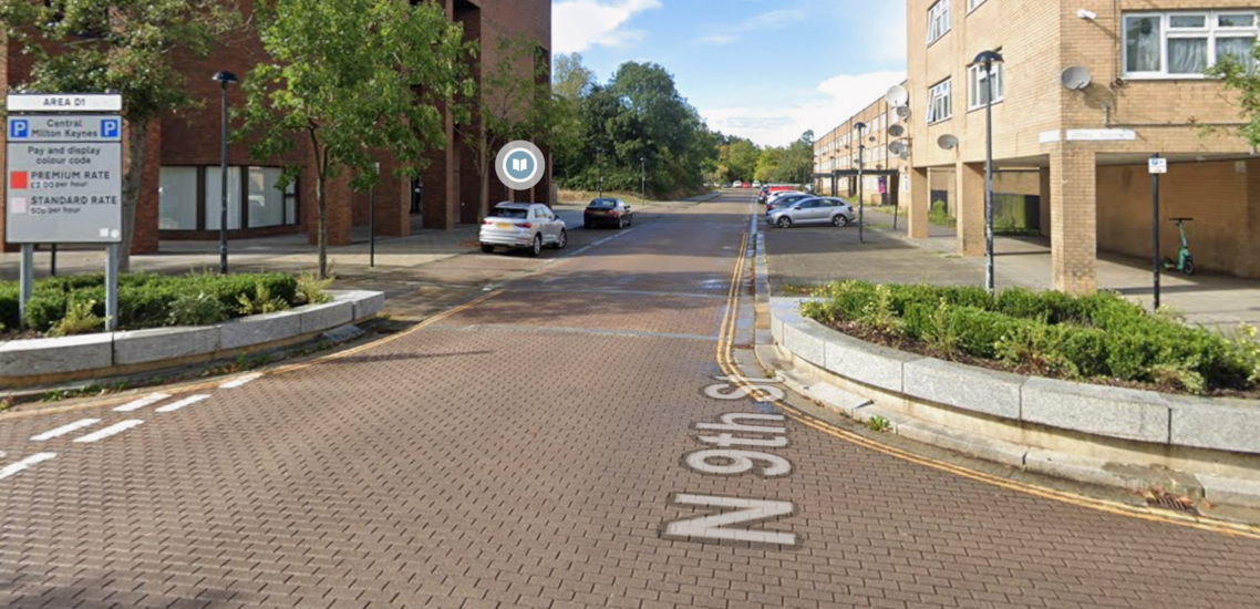 North 9th Street planters